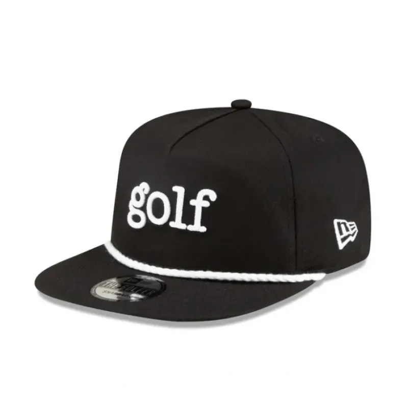 Cheap New Era Golf Black Golfer Hat - KTGCaps - Baseball caps for various teams, purchased online at a discount