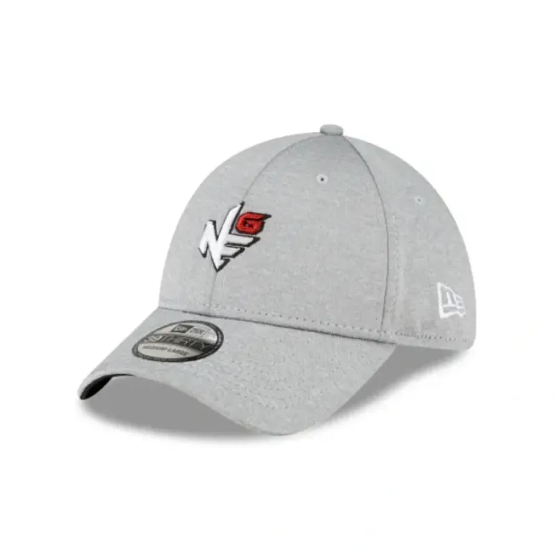 New New Era Golf Gray 39THIRTY Stretch Fit Hat - KTGCaps - Baseball caps for various teams, purchased online at a discount