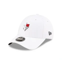 Cheap New Era Golf Optic White 9FORTY Stretch Snap Hat - KTGCaps - Baseball caps for various teams, purchased online at a discount