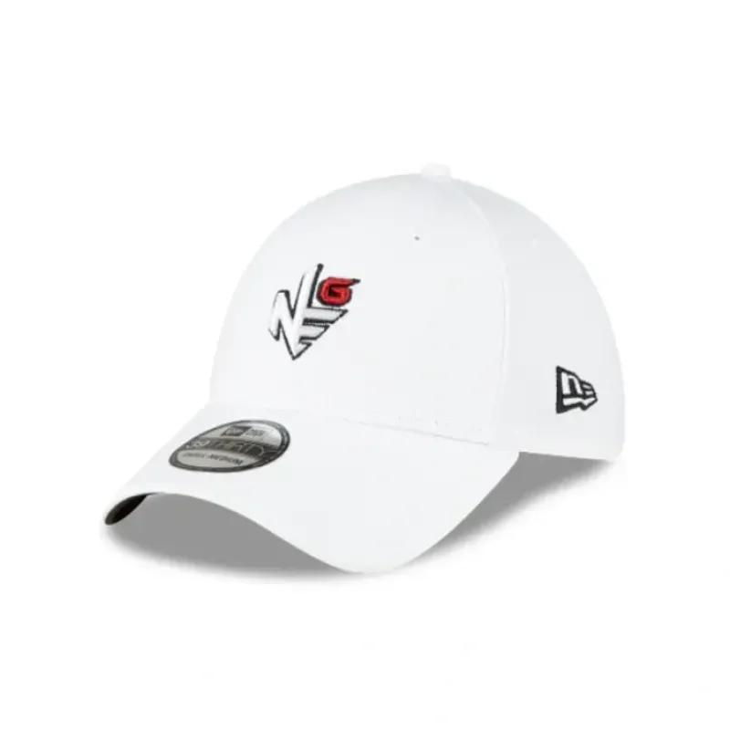 Best Sale New Era Golf White 39THIRTY Stretch Fit Hat - KTGCaps - Baseball caps for various teams, purchased online at a discount