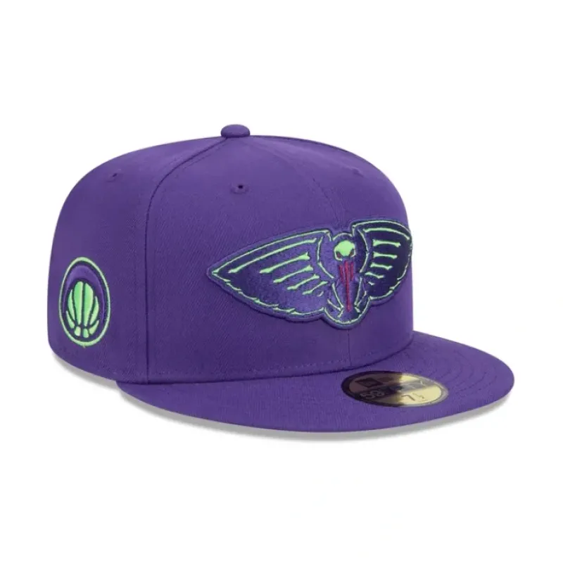 Clearance New Orleans Pelicans 2024 City Edition Alt 59FIFTY Fitted Hat - KTGCaps - Baseball caps for various teams, purchased online at a discount