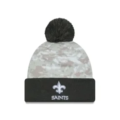 Outlet New Orleans Saints 2024 Salute to Service Pom Knit Hat - KTGCaps - Baseball caps for various teams, purchased online at a discount