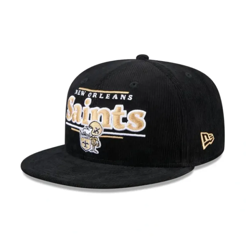 Best New Orleans Saints Throwback Display 9FIFTY Snapback Hat - KTGCaps - Baseball caps for various teams, purchased online at a discount