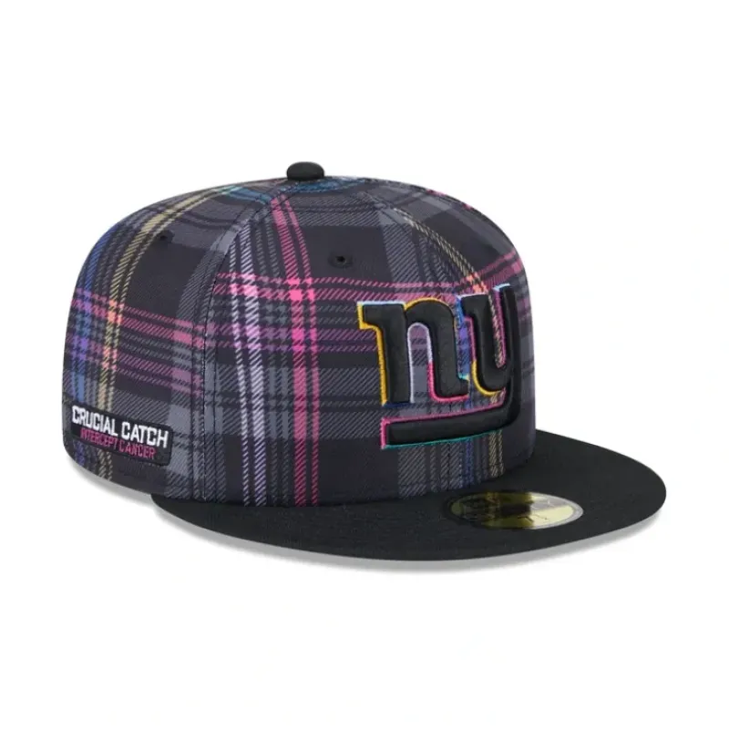 Outlet New York Giants 2024 Crucial Catch 59FIFTY Fitted Hat - KTGCaps - Baseball caps for various teams, purchased online at a discount Caps