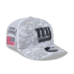 Hot New York Giants 2024 Salute to Service 9SEVENTY Trucker Hat - KTGCaps - Baseball caps for various teams, purchased online at a discount