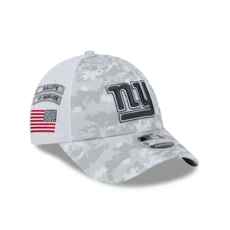Clearance New York Giants 2024 Salute to Service 9FORTY StretchSnap Hat - KTGCaps - Baseball caps for various teams, purchased online at a discount