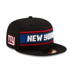 Outlet New York Giants 2024 Sideline Black 59FIFTY Fitted Hat - KTGCaps - Baseball caps for various teams, purchased online at a discount