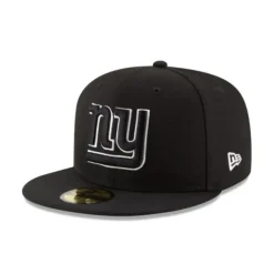 Best New York Giants Black amp White 59FIFTY Fitted Hat - KTGCaps - Baseball caps for various teams, purchased online at a discount