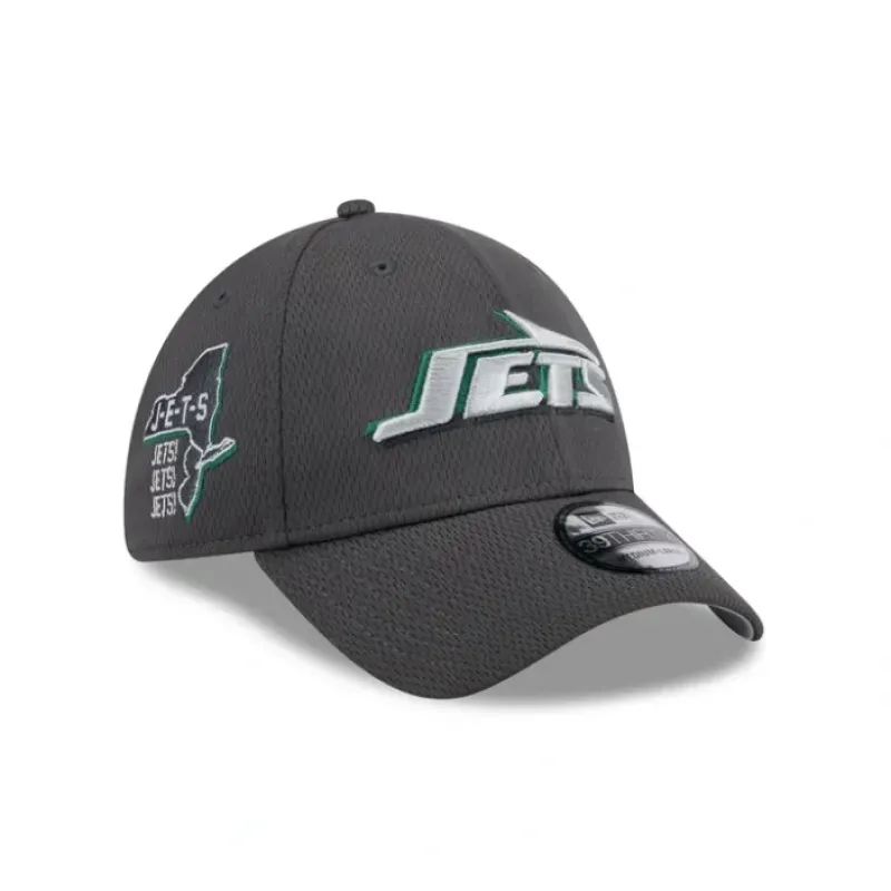 Cheap New York Jets 2024 Draft 39THIRTY Stretch Fit Hat - KTGCaps - Baseball caps for various teams, purchased online at a discount