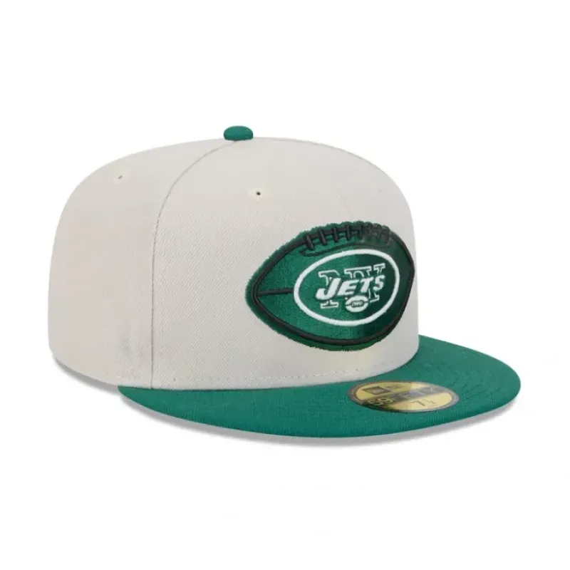 Store New York Jets 2024 Historic Sideline 59FIFTY Fitted Hat - KTGCaps - Baseball caps for various teams, purchased online at a discount