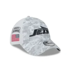 Shop New York Jets 2024 Salute to Service 39THIRTY Stretch Fit Hat - KTGCaps - Baseball caps for various teams, purchased online at a discount