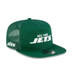 Outlet New York Jets Washed Script Golfer Snapback - KTGCaps - Baseball caps for various teams, purchased online at a discount