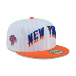 Cheap New York Knicks 2024 City Edition 59FIFTY Fitted Hat - KTGCaps - Baseball caps for various teams, purchased online at a discount