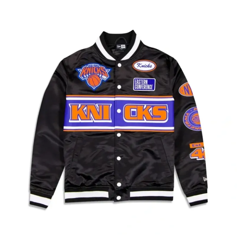 Best New York Knicks 2024 Rally Drive Jacket - KTGCaps - Baseball caps for various teams, purchased online at a discount
