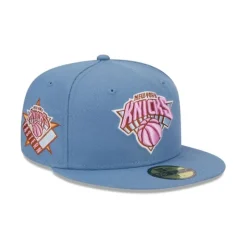 Best New York Knicks Color Pack Faded Blue 59FIFTY Fitted Hat - KTGCaps - Baseball caps for various teams, purchased online at a discount