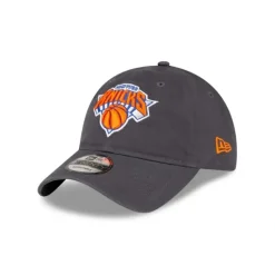 Best Sale New York Knicks Core Classic Gray 9TWENTY Adjustable Hat - KTGCaps - Baseball caps for various teams, purchased online at a discount
