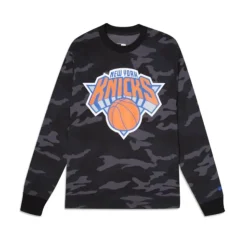Best New York Knicks Lifestyle Camo TShirt - KTGCaps - Baseball caps for various teams, purchased online at a discount