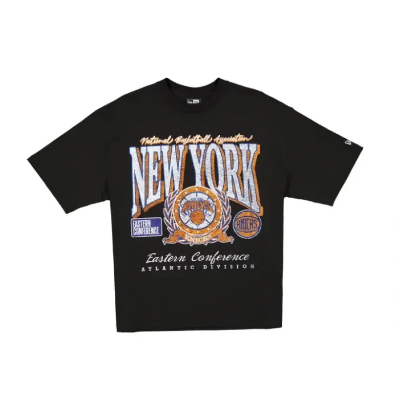 Clearance New York Knicks Oversized Essentials TShirt - KTGCaps - Baseball caps for various teams, purchased online at a discount