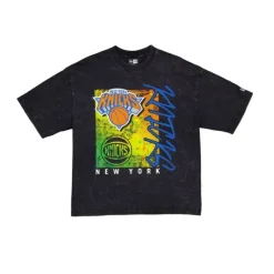 Best New York Knicks Sport Classics Boxy Black TShirt - KTGCaps - Baseball caps for various teams, purchased online at a discount Caps