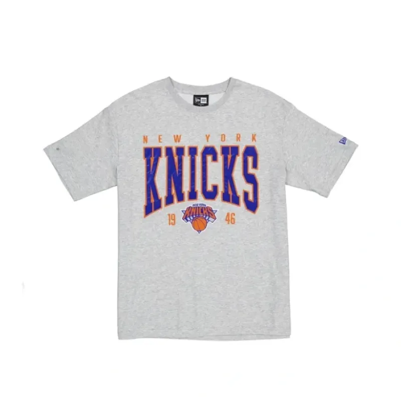 Cheap New York Knicks Sport Classics Gray TShirt - KTGCaps - Baseball caps for various teams, purchased online at a discount