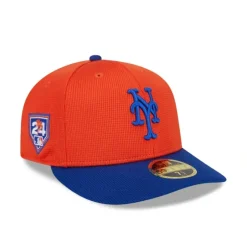 Store New York Mets 2024 Spring Training Low Profile 59FIFTY Fitted Hat - KTGCaps - Baseball caps for various teams, purchased online at a discount Caps