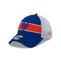Best New York Mets Banded 39THIRTY Stretch Fit Hat - KTGCaps - Baseball caps for various teams, purchased online at a discount Caps