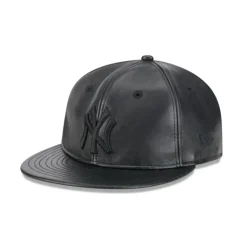 Best New York Yankees Genuine Leather Retro Crown 9FIFTY Strapback Hat - KTGCaps - Baseball caps for various teams, purchased online at a discount Caps