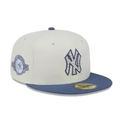 Cheap New York Yankees Wavy Chainstitch 59FIFTY Fitted Hat - KTGCaps - Baseball caps for various teams, purchased online at a discount Caps