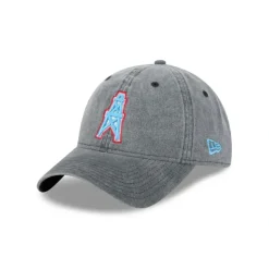Outlet NFL Oilers Rugged 9TWENTY Adjustable Hat - KTGCaps - Baseball caps for various teams, purchased online at a discount