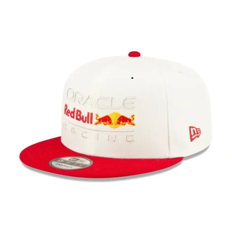 Online Oracle Red Bull Racing Essential White 9FIFTY Snapback Hat - KTGCaps - Baseball caps for various teams, purchased online at a discount