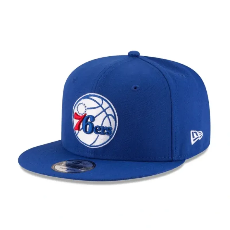 Online Philadelphia 76ers Team Color 9FIFTY Snapback Hat - KTGCaps - Baseball caps for various teams, purchased online at a discount