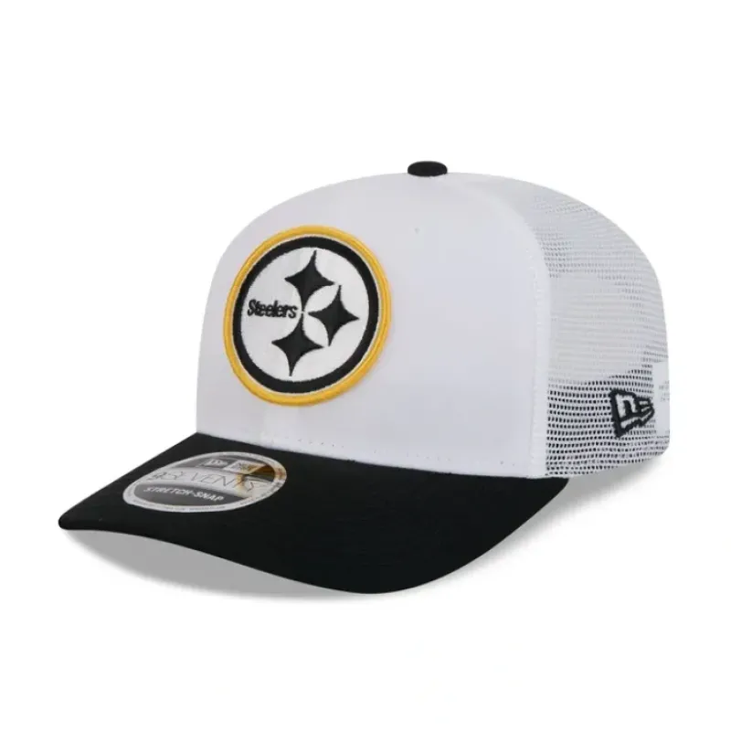 Cheap Pittsburgh Steelers 2024 Training 9SEVENTY Trucker Hat - KTGCaps - Baseball caps for various teams, purchased online at a discount