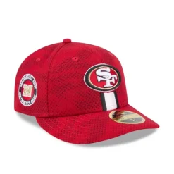 Online San Francisco 49ers 2024 Sideline Low Profile 59FIFTY Fitted Hat - KTGCaps - Baseball caps for various teams, purchased online at a discount