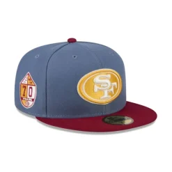 Cheap San Francisco 49ers Deep Blue 59FIFTY Fitted Hat - KTGCaps - Baseball caps for various teams, purchased online at a discount