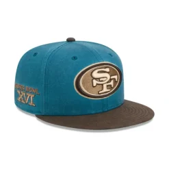 Sale San Francisco 49ers Indigo 59FIFTY Fitted Hat - KTGCaps - Baseball caps for various teams, purchased online at a discount Shop All