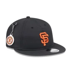 Online San Francisco Giants Team Color Retro Crown 9FIFTY Adjustable Hat - KTGCaps - Baseball caps for various teams, purchased online at a discount