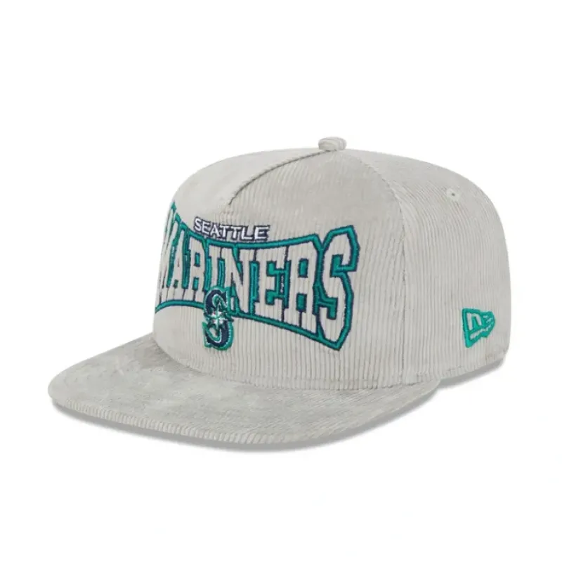 Best Seattle Mariners Gray Cord Golfer Hat - KTGCaps - Baseball caps for various teams, purchased online at a discount