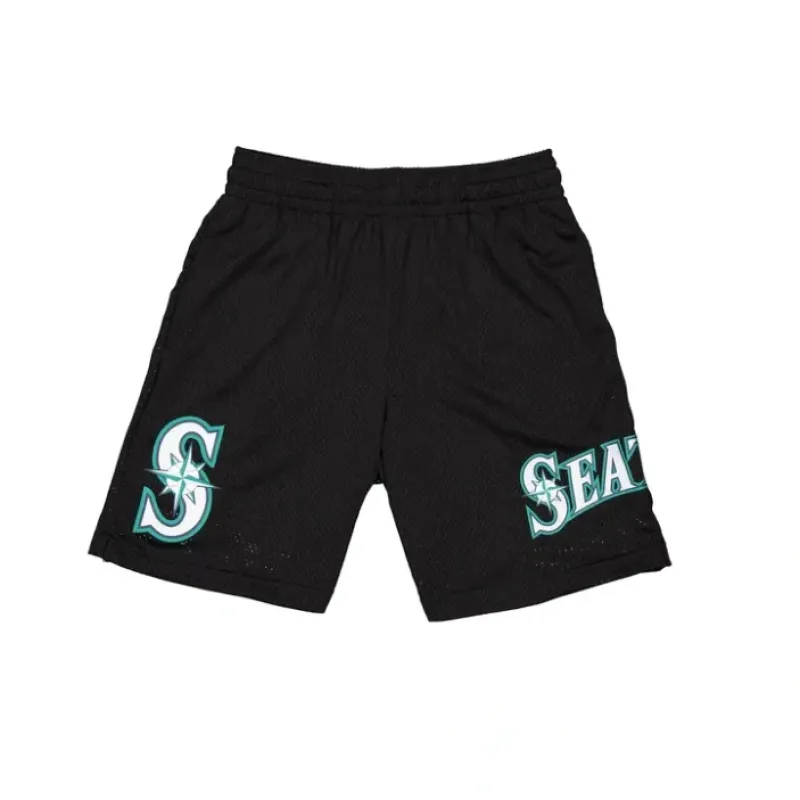 Clearance Seattle Mariners Mesh Shorts - KTGCaps - Baseball caps for various teams, purchased online at a discount