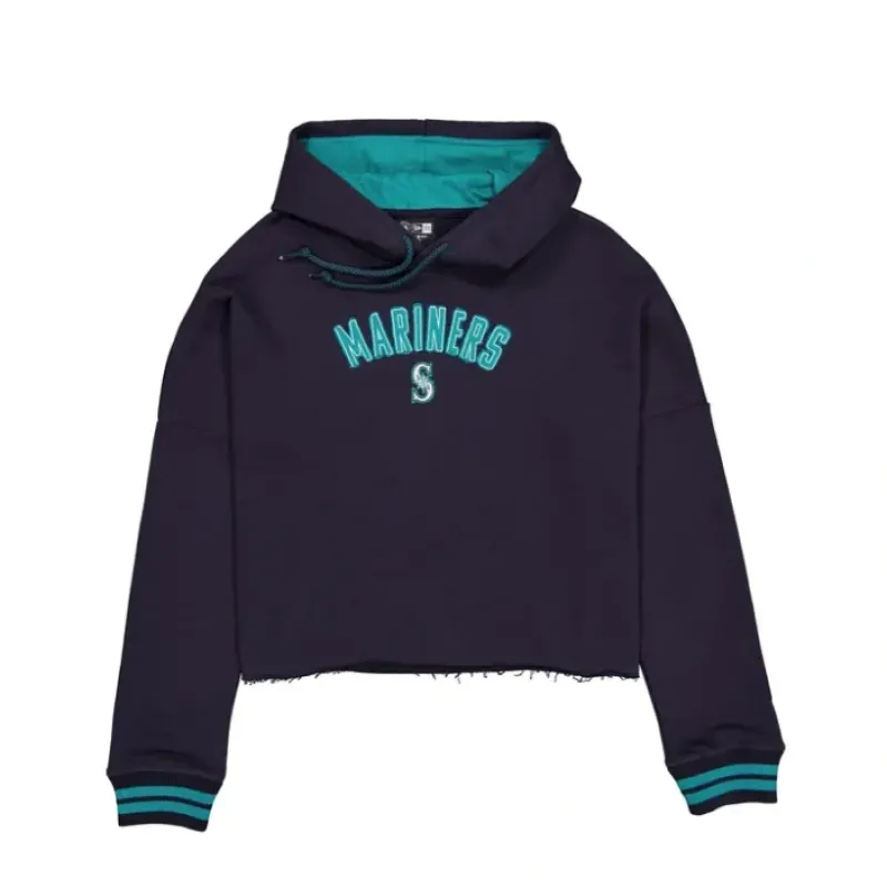 Shop Seattle Mariners Sport Night Navy Womens Hoodie - KTGCaps - Baseball caps for various teams, purchased online at a discount